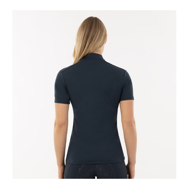 BR Estelle 1/2 zip kort�rmet ridebluse SS24