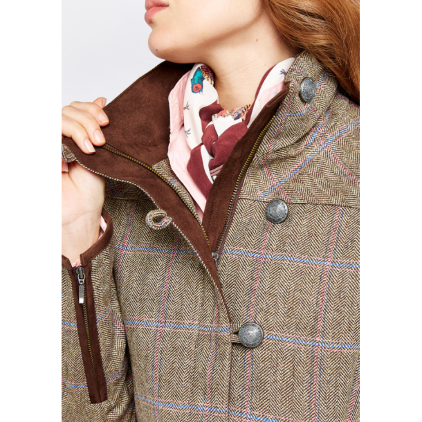 Dubarry Bracken Woodrose tweed jakke