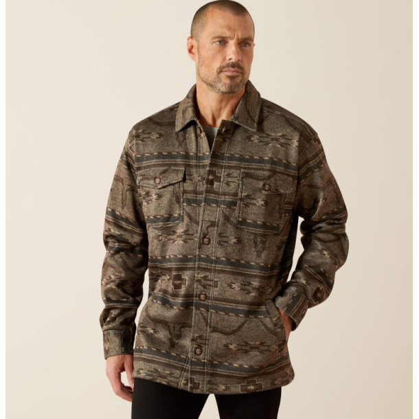 Ariat Caldwell printed skjorte jakke