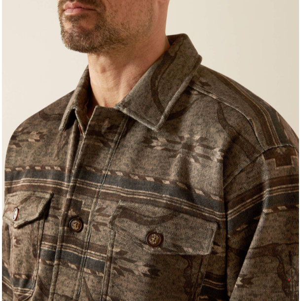 Ariat Caldwell printed skjorte jakke