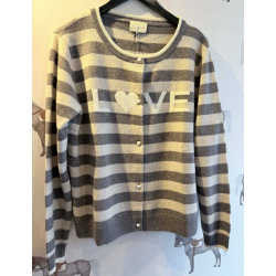 Rosas Love Cashmere cardigan