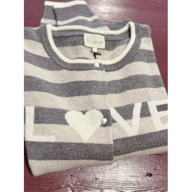 Rosas Love Cashmere cardigan