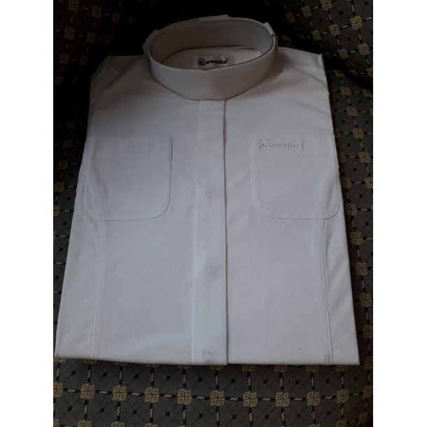 Cavallo St�vneskjorte i stretch med korte �rmer