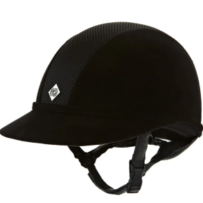 Charles Owen SP8 Plus suede ridehjelm