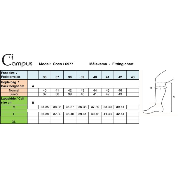 Campus Coco vinter ridest�vle m uldfor
