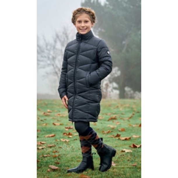 Covalliero kviltet ridefrakke junior 