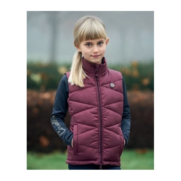 Covalliero kviltet vest junior AW22