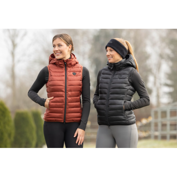 Covalliero kviltet vest AW25