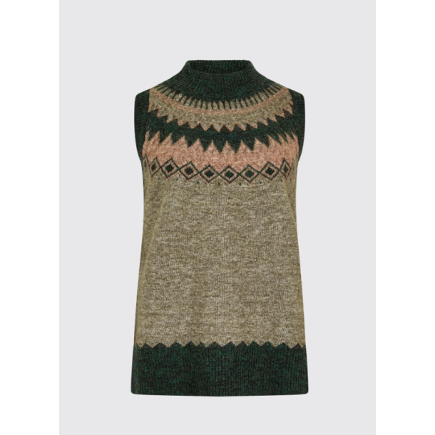 Dubarry Doyle Fair Isle strikvest