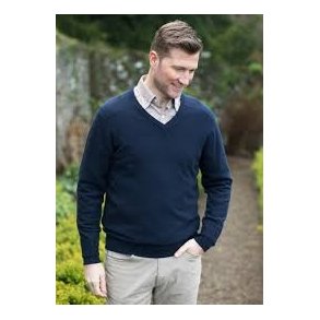 Dubarry Lynch v-neck herre strik 