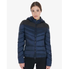 Equestro Dunjakke med aftagelig h�tte junior