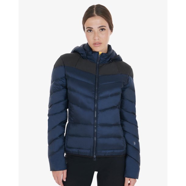 Equestro Dunjakke med aftagelig h�tte junior