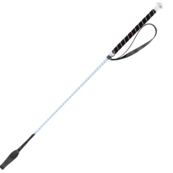 EQ ridepiske m striber og bling 65cm