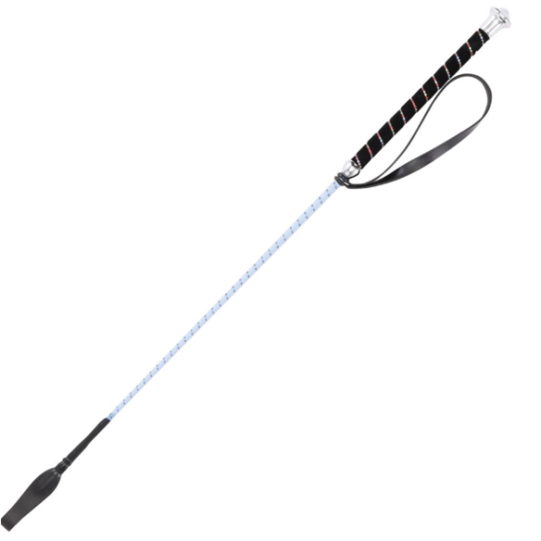EQ ridepiske m striber og bling 65cm