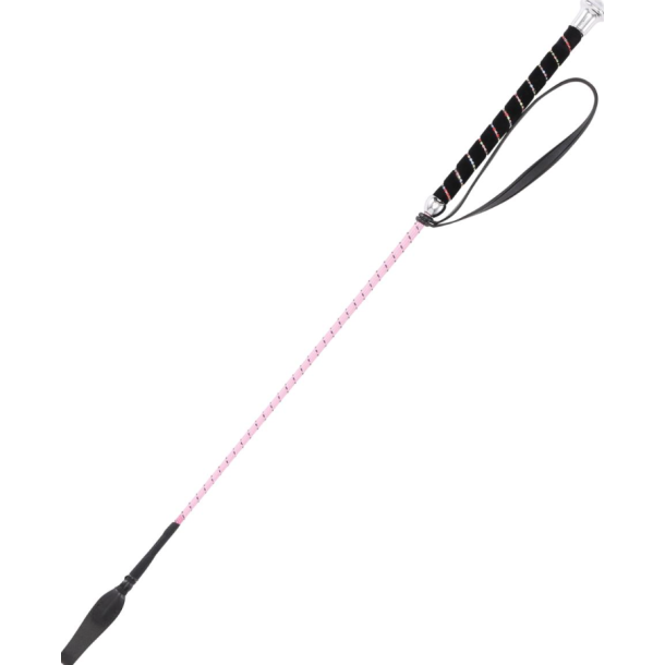 EQ ridepiske m striber og bling 65cm