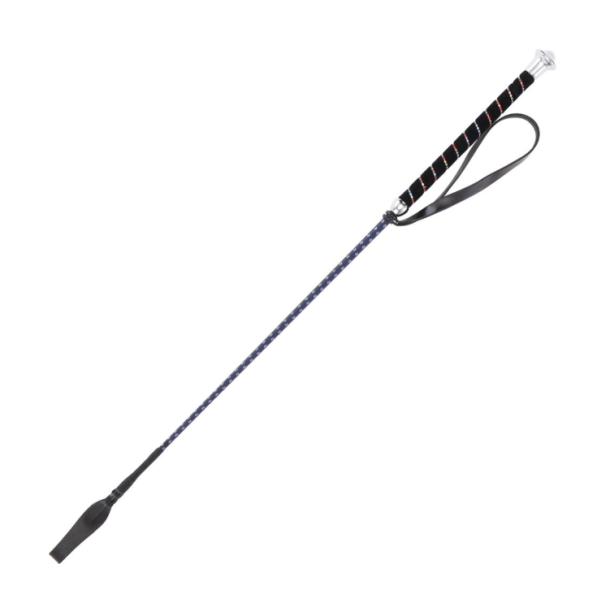 EQ ridepiske m striber og bling 65cm