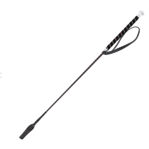 EQ ridepiske m striber og bling 65cm