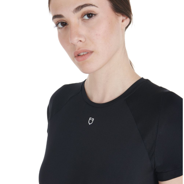 Equestro slim fit tech tr�nings t-shirt