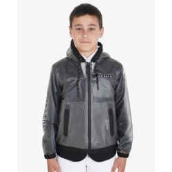 Equestro Gennemsigtig Teknisk Regnjakke - junior