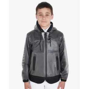 Equestro Gennemsigtig Teknisk Regnjakke - junior