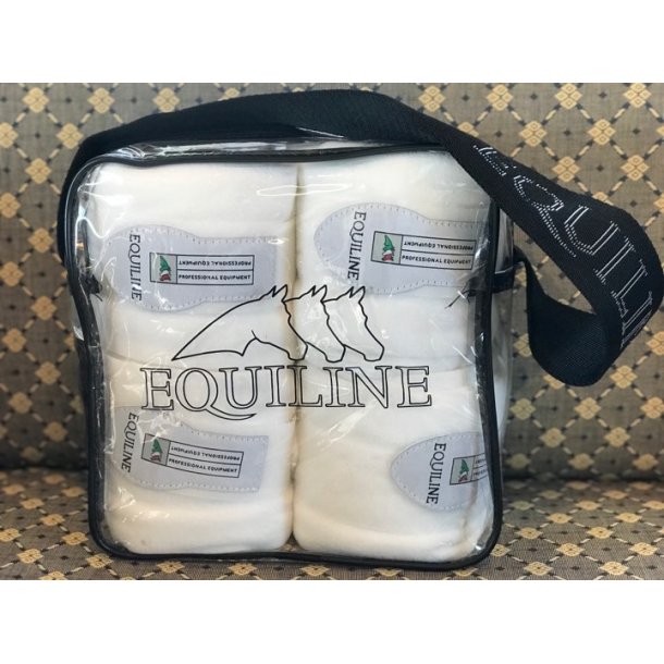Equiline Polo Fleece bandager - s�t med 4