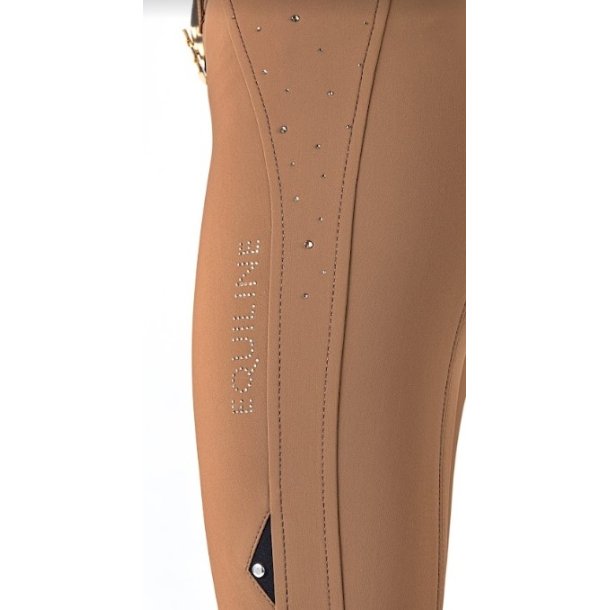 Equiline Guestefh h�jtaljet vinterridebukser fullgrip dame AW22