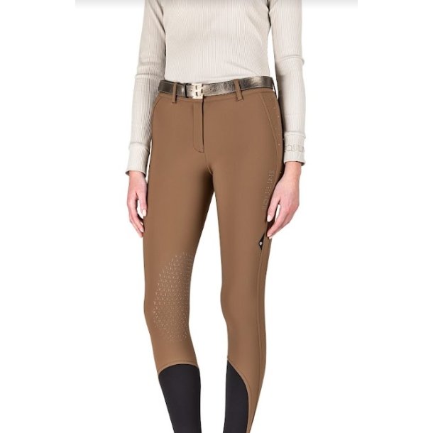 Equiline Guestefh h�jtaljet vinterridebukser fullgrip dame AW22