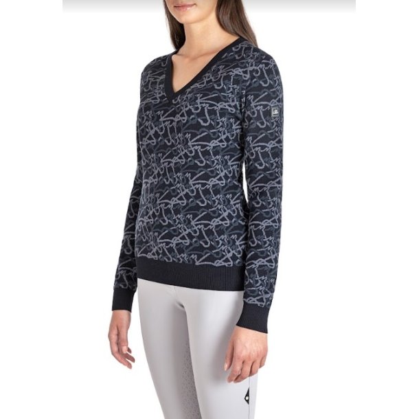 Equiline Engre strikbluse