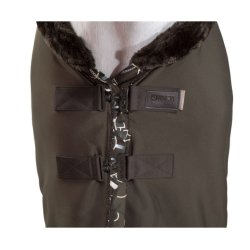 Eskadron d�kken Jersey Fauxfur collar Platinum