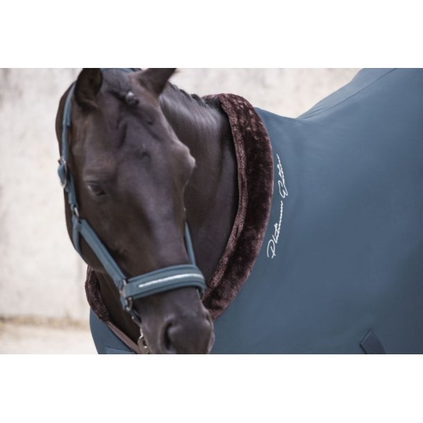 Eskadron d�kken Jersey Fauxfur collar Platinum