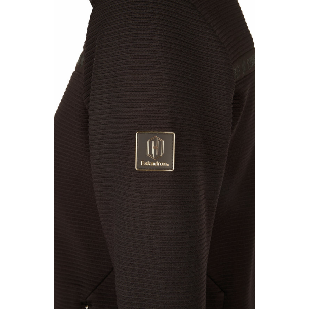 Eskadron Heritage Zip Shirt Black Truffle