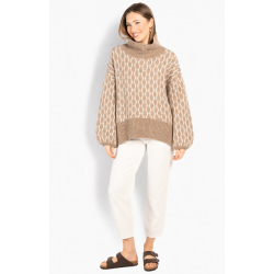 H�st FAM New Pattern short sweater