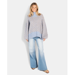 H�st FAM New Pattern short sweater