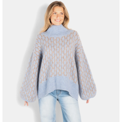 H�st FAM New Pattern short sweater