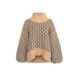 H�st FAM New Pattern short sweater