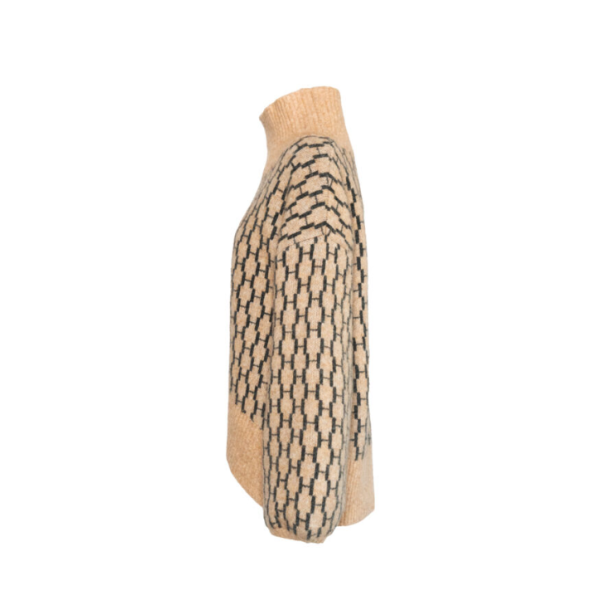 H�st FAM New Pattern short sweater