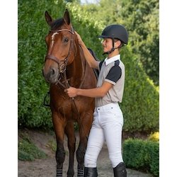 QHP Fillip Junior ridebukser med fullgrip - til drenge