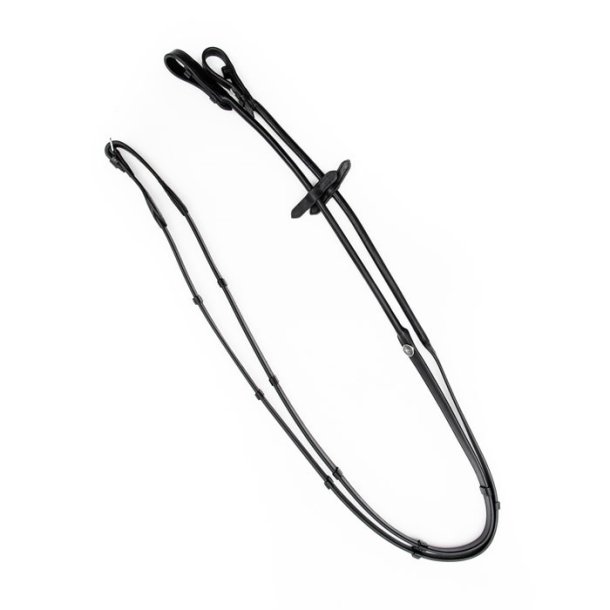 FinesseBridles Rundsyet L�dert�jle med stoppere