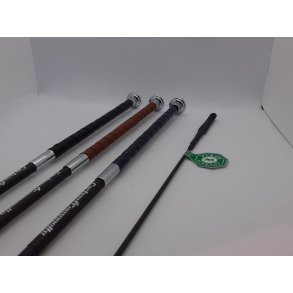 Fleck Carbon PremiumPlus Dressurpisk med L�dertunge og L�dergrip