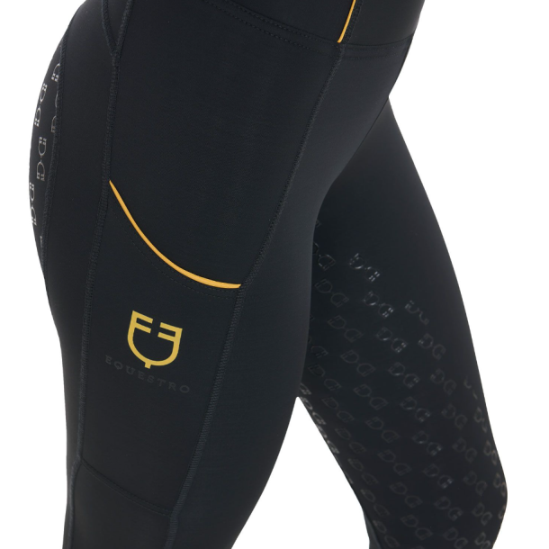 Equestro Classic Fleece lining vinter ridetights 