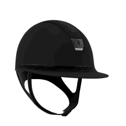 Samshield Miss Shield 2.0 mat sort flower embroidery og crystal fabric