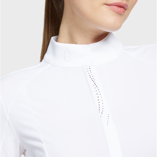 Samshield Gretta kort�rmet st�vnebluse SS24