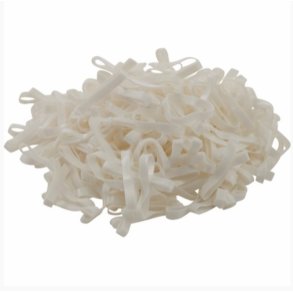 HG man elastikker silicone (500 stk)