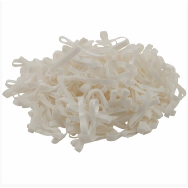 HG man elastikker silicone (500 stk)