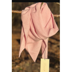 Rosas Cashmere trekantst�rkl�de med hulm�nster (R-25)