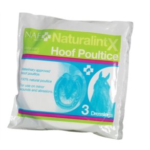 NAF NaturalintX Hoof Poultice vatbind med 3 omslag