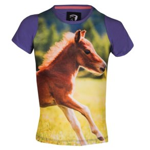 Horka Ollie t-shirt med print barn