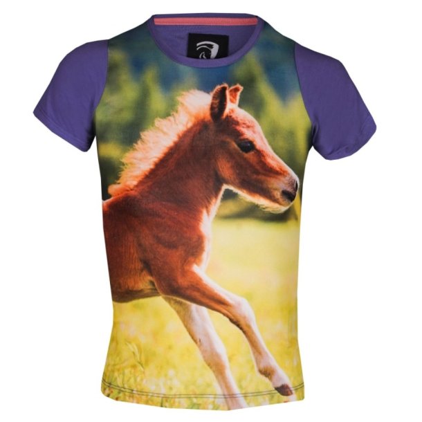 Horka Ollie t-shirt med print barn