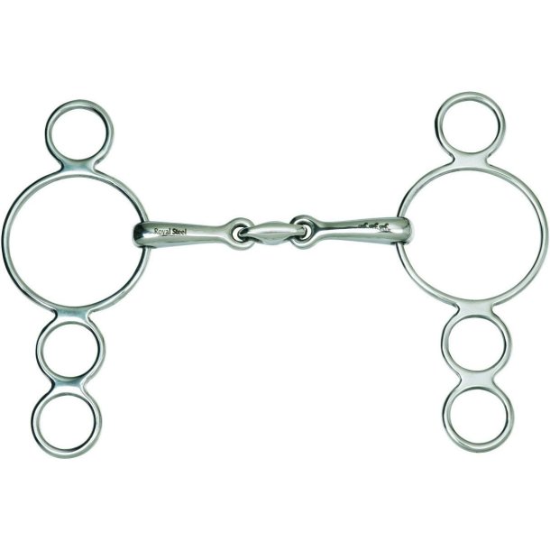HG 3-delt Royal Steel 3-ringsbid (14 mm)