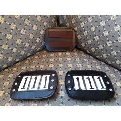 Horseline St�vnenummer, L�der med Sten og Velcrolukning